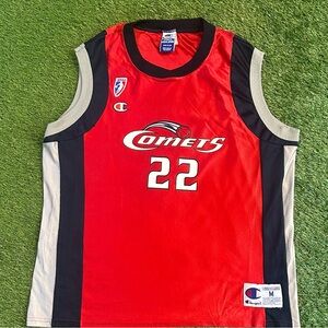 Champion Red and Black Outdoor Game Jersey